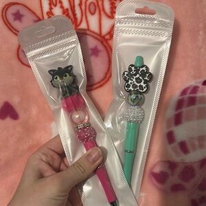 Cute Cat themed pen set